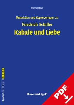 Begleitmaterial: Kabale und Liebe von Vormbaum,  Dr. Ulrich