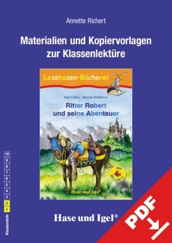 Begleitmaterial: Ritter Robert und seine Abenteuer / Silbenhilfe von Richert,  Annette