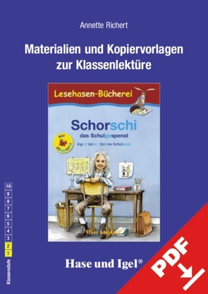 Begleitmaterial: Schorschi, das Schulgespenst / Silbenhilfe von Richert,  Annette