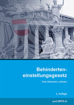 Behinderteneinstellungsgesetz von proLIBRIS VerlagsgesmbH