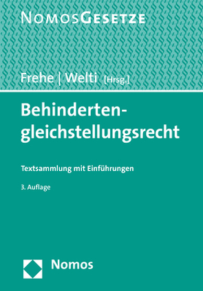 Behindertengleichstellungsrecht von Frehe,  Horst, Welti,  Felix