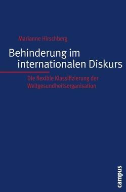 Behinderung im internationalen Diskurs von Hirschberg,  Marianne