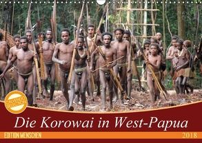 Bei den Steinkorowai in West-Papua (Wandkalender 2018 DIN A3 quer) von Sprenger,  Bernd