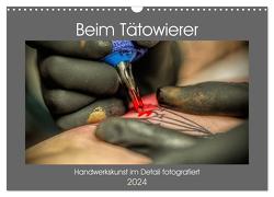 Beim Tätowierer (Wandkalender 2024 DIN A3 quer), CALVENDO Monatskalender von Siebauer,  Sven