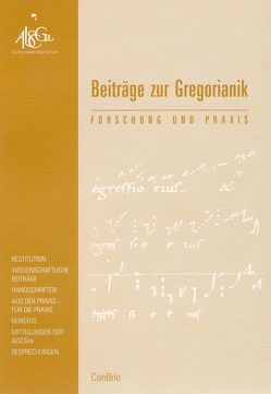 Beiträge zur Gregorianik von Dostal,  Christian