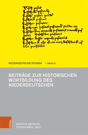 Beiträge zur historischen Wortbildung des Niederdeutschen von Dammel,  Antje, Denkler,  Markus, Fischer,  Christian, Habermann,  Mechthild, Kütt,  Lukas, Mähl,  Stefan, Schröder,  Ingrid