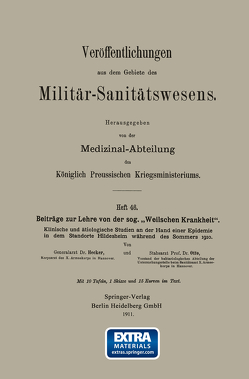 Beiträge zur Lehre von der sog. „Weilschen Krankheit“ von Hecker,  Adolf, Otto,  Richard W.