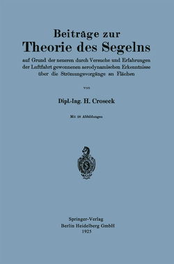 Beiträge zur Theorie des Segelns von Croseck,  Heinrich