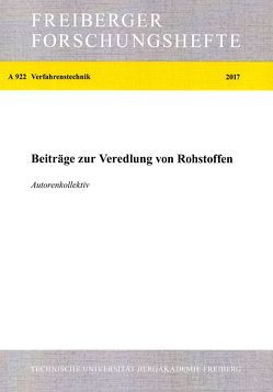 Beiträge zur Veredelung von Rohstoffen