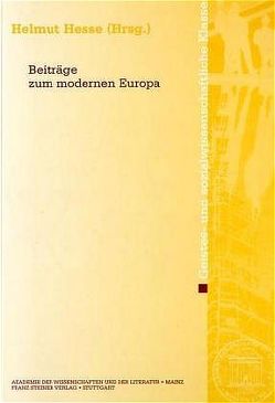 Beiträge zum modernen Europa von Hesse,  Helmut