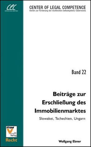 Beiträge zur Erschließung des Immobilienmarktes von Ebner,  Wolfgang