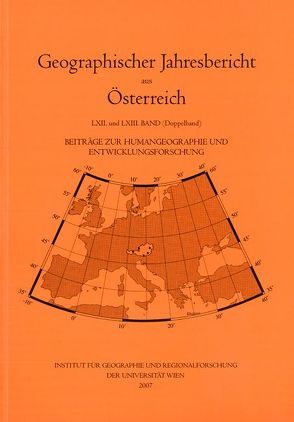 Beiträge zur Humangeographie und Entwicklungsforschung von Aßheuer,  Tibor, Husa,  Karl, Jungmeier,  Michael, Lieb,  Gerhard K., Maier,  Franz, Nissel,  Heinz, Pichler-Koban,  Christina, Spreitzhofer,  Günter, Steinicke,  Ernst, Trupp,  Alexander, Vavti,  Stefka, Weixlbaumer,  Norbert, Wohlschlägl,  Helmut