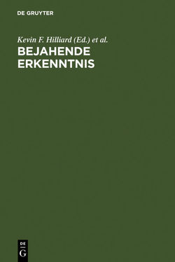 Bejahende Erkenntnis von Hilliard,  Kevin F., Ockenden,  Ray, Palmer,  Nigel F.