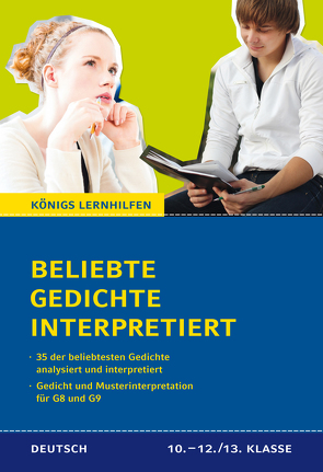 Beliebte Gedichte interpretiert. von Möbius,  Thomas