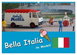 Bella Italia im Modell (Wandkalender 2024 DIN A2 quer), CALVENDO Monatskalender von Huschka,  Klaus-Peter