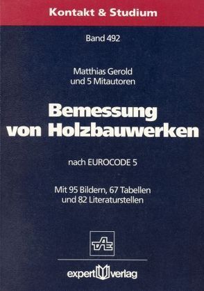 Bemessung von Holzbauwerken von Gerold,  Matthias