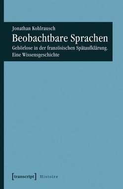 Beobachtbare Sprachen von Kohlrausch,  Jonathan