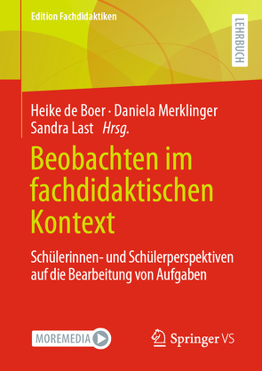 Beobachten im fachdidaktischen Kontext von de Boer,  Heike, Last,  Sandra, Merklinger,  Daniela