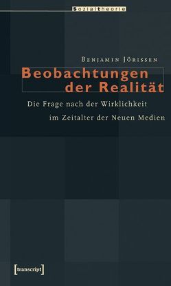 Beobachtungen der Realität von Jörissen,  Benjamin