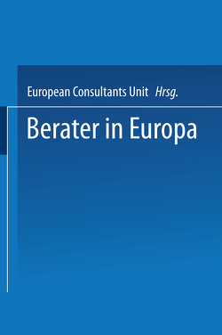 Berater in Europa von E.C.U.European Consultants Unit