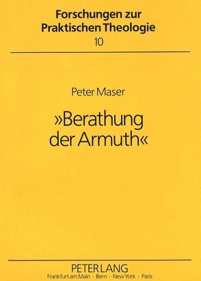 «Berathung der Armuth» von Maser,  Peter