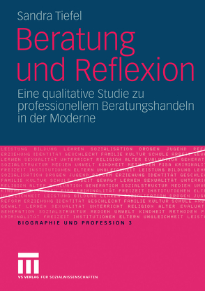 Beratung und Reflexion von Tiefel,  Sandra