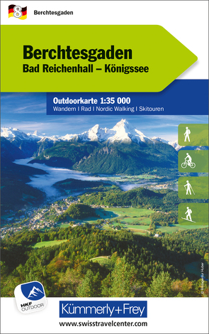 Berchtesgaden Nr. 08 Outdoorkarte Deutschland 1:35 000