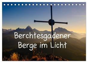 Berchtesgadener Berge im Licht (Tischkalender 2024 DIN A5 quer), CALVENDO Monatskalender von Berger,  Herbert