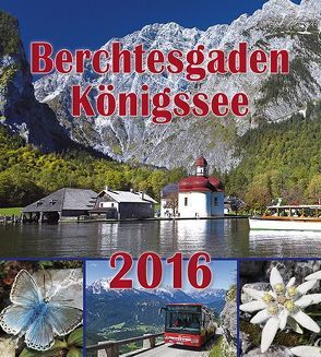 Berchtesgadener Postkartenkalender 2016