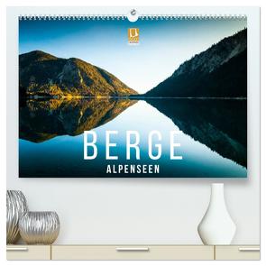 Berge. Alpenseen (hochwertiger Premium Wandkalender 2024 DIN A2 quer), Kunstdruck in Hochglanz von Gospodarek,  Mikolaj