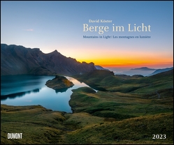 Berge im Licht 2023 – Wandkalender 60,0 x 50,0 cm – Spiralbindung von Köster,  David