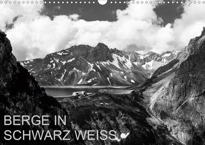 BERGE IN SCHWARZ WEISS (Wandkalender 2021 DIN A3 quer) von Dzikowski,  Thomas