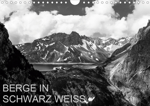 BERGE IN SCHWARZ WEISS (Wandkalender 2021 DIN A4 quer) von Dzikowski,  Thomas