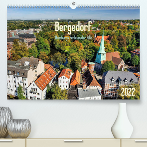 Bergedorf Hamburgs Perle an der Bille (Premium, hochwertiger DIN A2 Wandkalender 2022, Kunstdruck in Hochglanz) von Ohde,  Christian