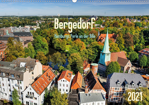 Bergedorf Hamburgs Perle an der Bille (Wandkalender 2021 DIN A2 quer) von Ohde,  Christian