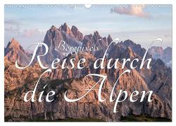 Bergpixel´s Reise durch die Alpen (Wandkalender 2024 DIN A3 quer), CALVENDO Monatskalender von Maik,  Maik
