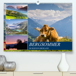 Bergsommer im Berner Oberland (Premium, hochwertiger DIN A2 Wandkalender 2021, Kunstdruck in Hochglanz) von Caccia,  Enrico