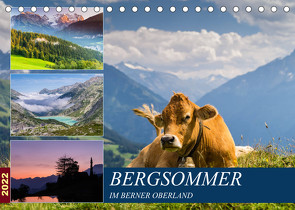 Bergsommer im Berner Oberland (Tischkalender 2022 DIN A5 quer) von Caccia,  Enrico