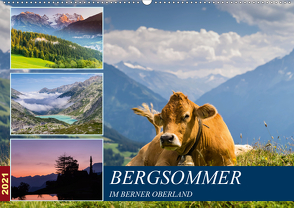 Bergsommer im Berner Oberland (Wandkalender 2021 DIN A2 quer) von Caccia,  Enrico