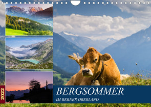 Bergsommer im Berner Oberland (Wandkalender 2022 DIN A4 quer) von Caccia,  Enrico