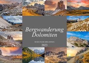 Bergwanderung Dolomiten rund um die Drei Zinnen (Wandkalender 2023 DIN A2 quer) von Meutzner,  Dirk