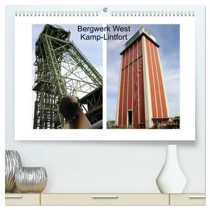 Bergwerk West Kamp-Lintfort (hochwertiger Premium Wandkalender 2024 DIN A2 quer), Kunstdruck in Hochglanz von Daus,  Christine