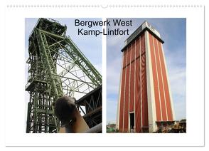 Bergwerk West Kamp-Lintfort (Wandkalender 2024 DIN A2 quer), CALVENDO Monatskalender von Daus,  Christine