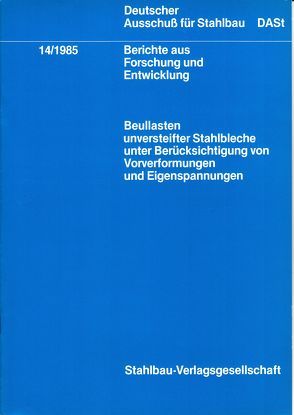 Berichte aus Forschung und Entwicklung von Friemann,  H, Jungbluth,  O, Kubsch,  G