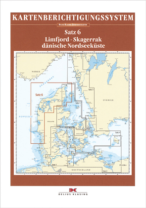 Berichtigung Sportbootkarten Satz 6: Limfjord – Skagerrak – Dänische Nordseeküste (Ausgabe 2021) von Agency,  Danish Geodata