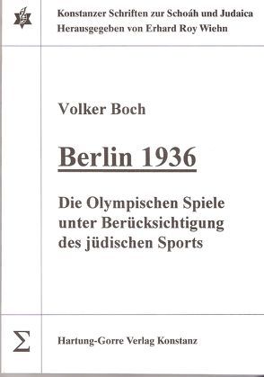 Berlin 1936 von Boch,  Volker, Wiehn,  Erhard R