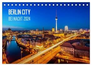 Berlin City bei Nacht (Tischkalender 2024 DIN A5 quer), CALVENDO Monatskalender von Schäfer Photography,  Stefan