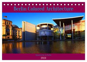 Berlin Colored Architecture (Tischkalender 2024 DIN A5 quer), CALVENDO Monatskalender von Aichner,  Joe