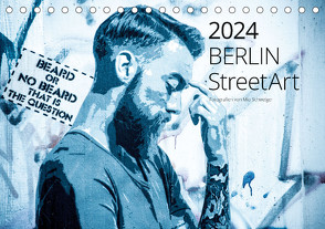 Berlin StreetArt 2024 (Tischkalender 2024 DIN A5 quer), CALVENDO Monatskalender von Schweiger,  Mio