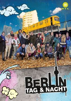 Berlin – Tag & Nacht – Posterbuch (Posterbuch DIN A2 hoch) von Fernsehen GmbH,  RTL2